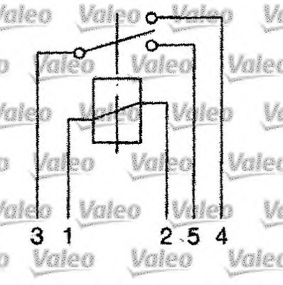 VALEO 643833 Relay, main current